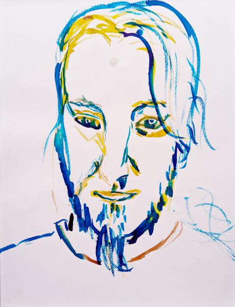 Thumbnail von 003 Portrait_Ruben, Acryl auf Papier, 04.2024, 40x30cm, 50€.jpg.jpg