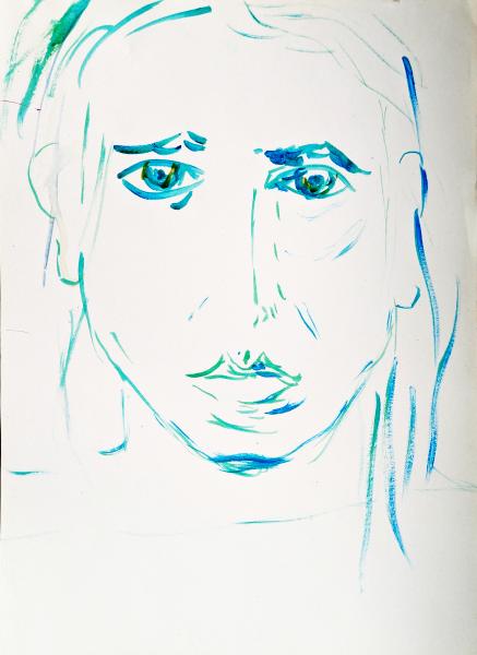 Thumbnail von 090 Portrait 20, Acryl auf Papier, 04.2024, 40x30cm, 90€.jpg