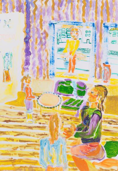 Thumbnail von Workshop, Acryl auf Papier, 01.2025, 40x30cm, 250€.jpg